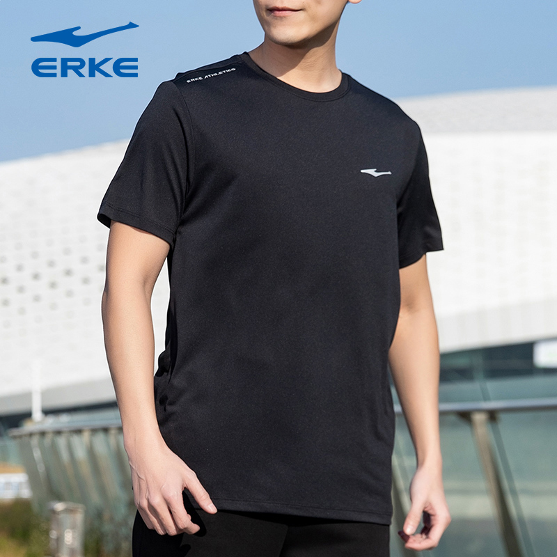 鸿星尔克短袖T恤男装2025冬季新款POLO衫上衣官方旗舰店运动半袖