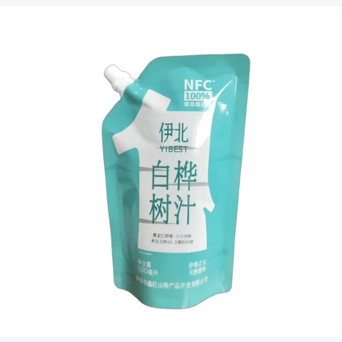 伊北桦树汁无添加小兴安岭伊春100%白桦树汁NFC