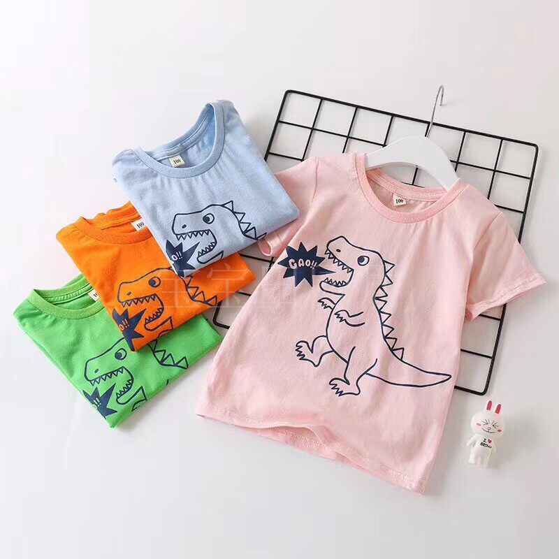 夏季儿童短袖T恤男童女童宝宝体恤打底圆领汗衫1-3-5-7岁纯棉上衣在类目 童装/婴儿装/亲子装, T恤中 - 来自Buy2taobao.com提供专业的淘宝代购服务