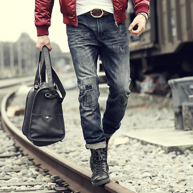 Jeans pour jeunesse coupe droite MIXLIMITED pour automne - Ref 1483318 Image 4