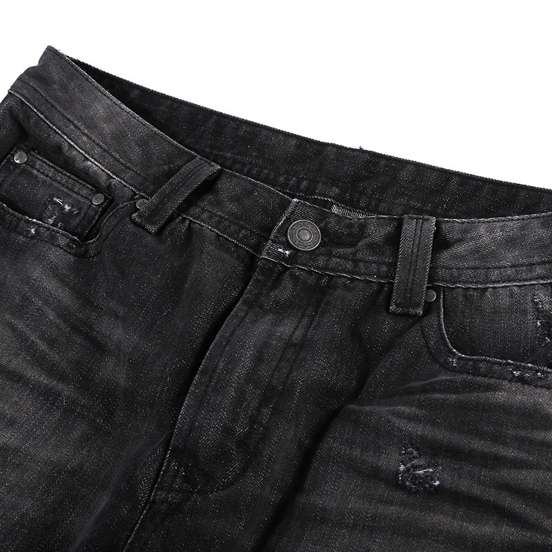 Jeans pour adolescent pieds Slim pour Quatre saisons - Ref 1483344 Image 4