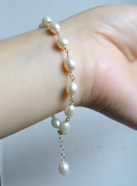 手链原创首饰品天然珍珠