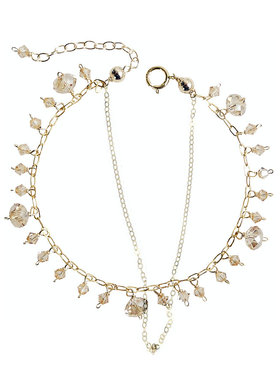 一生所爱之金兮 14K注金手链女ins小众手饰奥地利水晶手串送女友