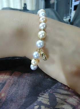 淡水珍珠手链手串纯天然百搭