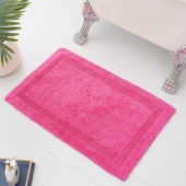 全棉高级氛围感地巾 加厚吸水脚感柔软多色彩色轻奢 浴室地垫