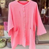 全棉四层纱棉纱纱布睡裙睡衣浴袍浴衣女士家居服睡衣睡裤 套装