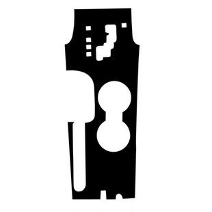 老款现代ix35中控台贴膜档位贴纸内饰改装车内碳纤维装饰保护膜