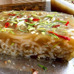 苏北猪皮冻纯手工无添加熬猪皮冻凉拌下酒菜胶原蛋白食品苏北特色