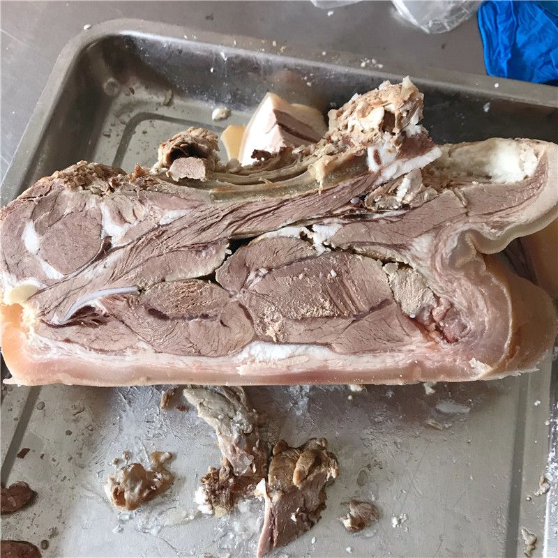 顺风山羊肉泗阳特产酸菜羊肉水煮新鲜熟羊肉现杀现煮散养羊肉