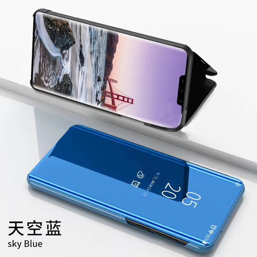 适用三星ZFold6折叠屏7保护壳zfold3镜面W22翻盖Fold4手机套支架W23 ZFold5防摔全包透视SM-W9023 W24 zfold2