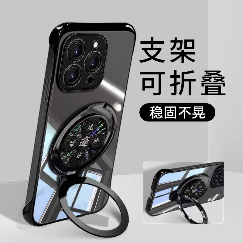 适用OPPO A6PRO带支架A5手机壳A2 A1防摔A3A98A7A8A9A31贴膜A16 a17k海外A18A32 A33A35A36A38A52A53A54a5x