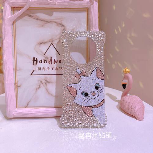 华为Mate70RS非凡大师水钻手机壳60rs玛丽猫保护套满钻Mate50RS