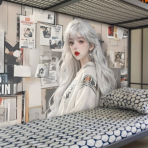 电竞宿舍二次元动漫海报自粘