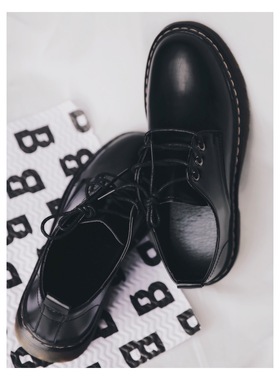 ANN and SAM 简简单单 第二波 黑色基础款学院可爱小皮孩2025新品