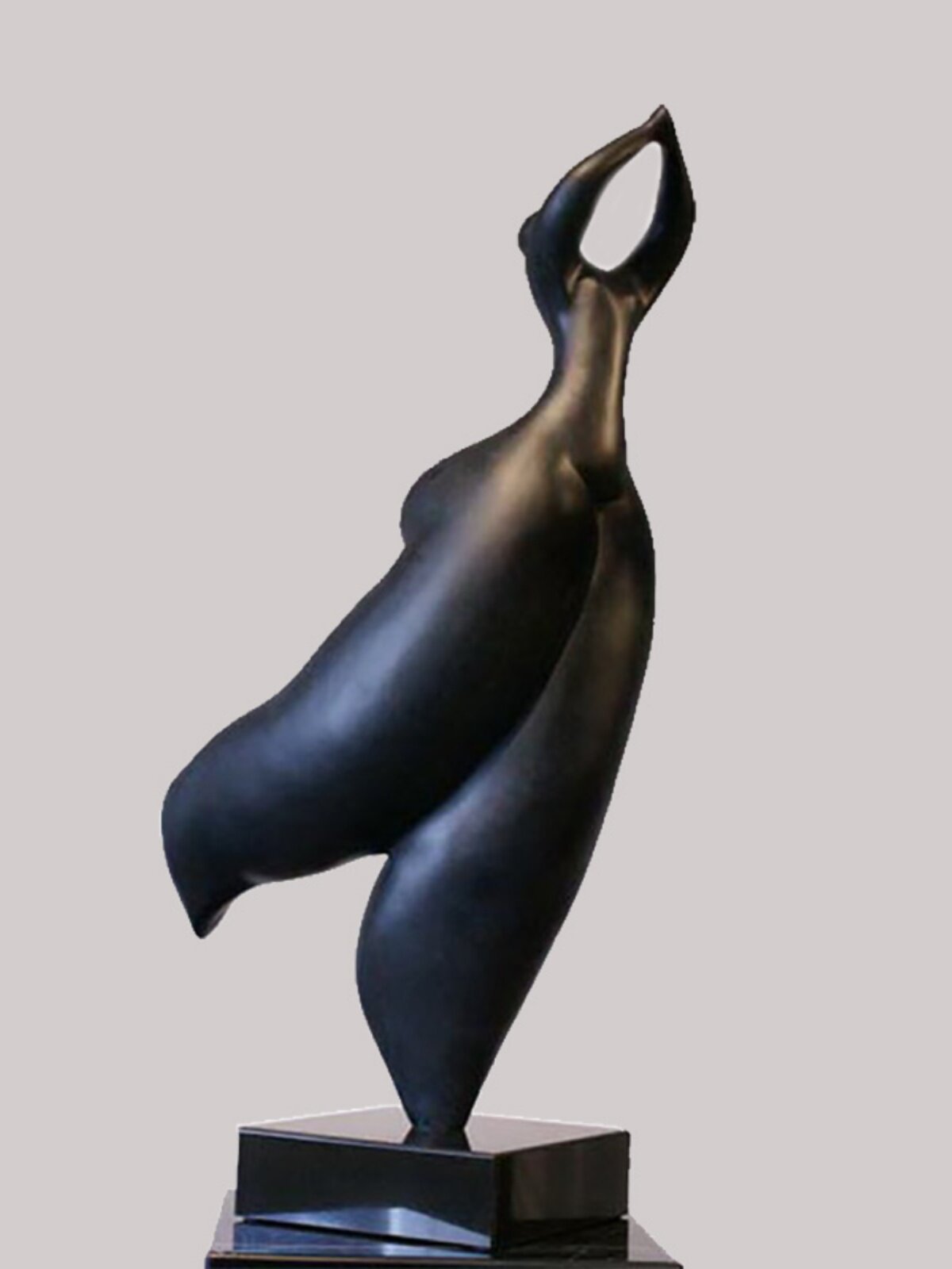 抽象简约人物雕塑摆件样板房树脂软装工艺品家居玄关桌面艺术人体