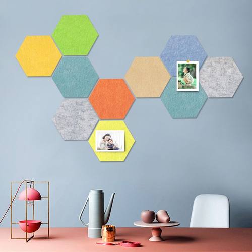 毛毡板幼儿园毛毡墙贴留言板照片墙挂式家用展示板软木板创意背胶