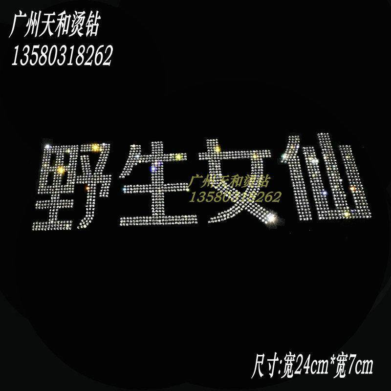 奥钻衣服烫钻图案贴新款卫衣外套烫钻图潮流野生女仙网红衣服钻饰