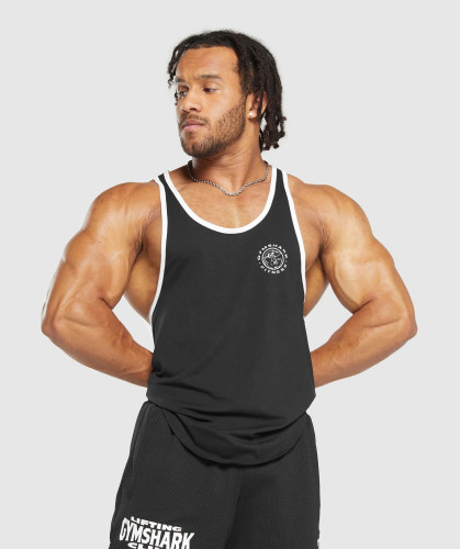 正品现货 Gymshark legacy stringer 运动宽松撞色窄带背心