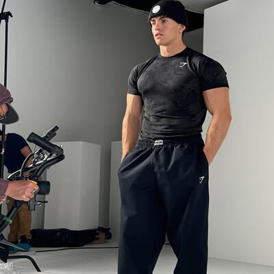 Gymsharkgeo速干短袖t恤