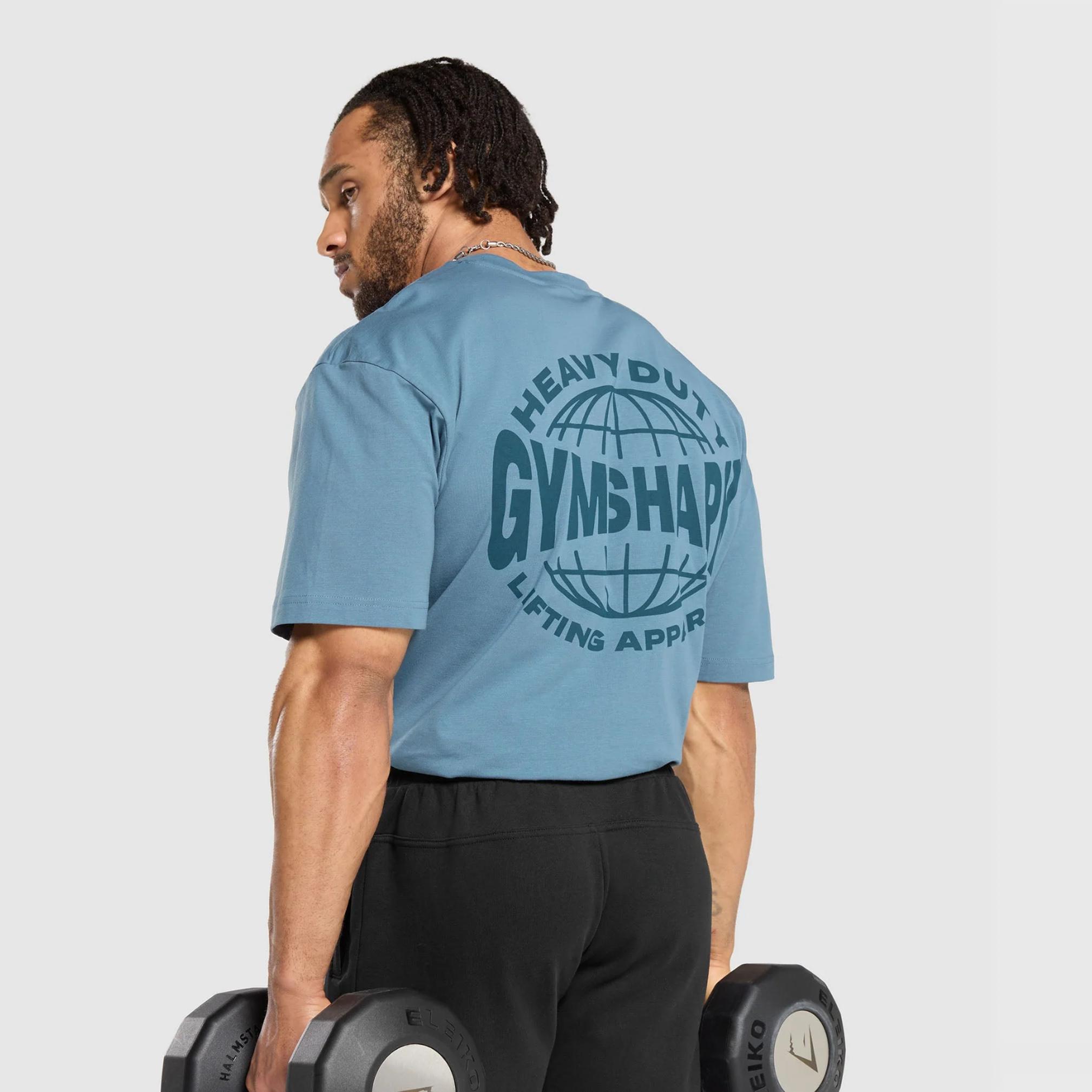 GYMSHARK运动短袖t恤男女