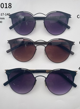 AR3018德国IC柏林BERLIN超轻薄生物钢片太阳眼镜墨镜防风飞行员