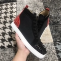 Black and Red Front and Rear Rivets