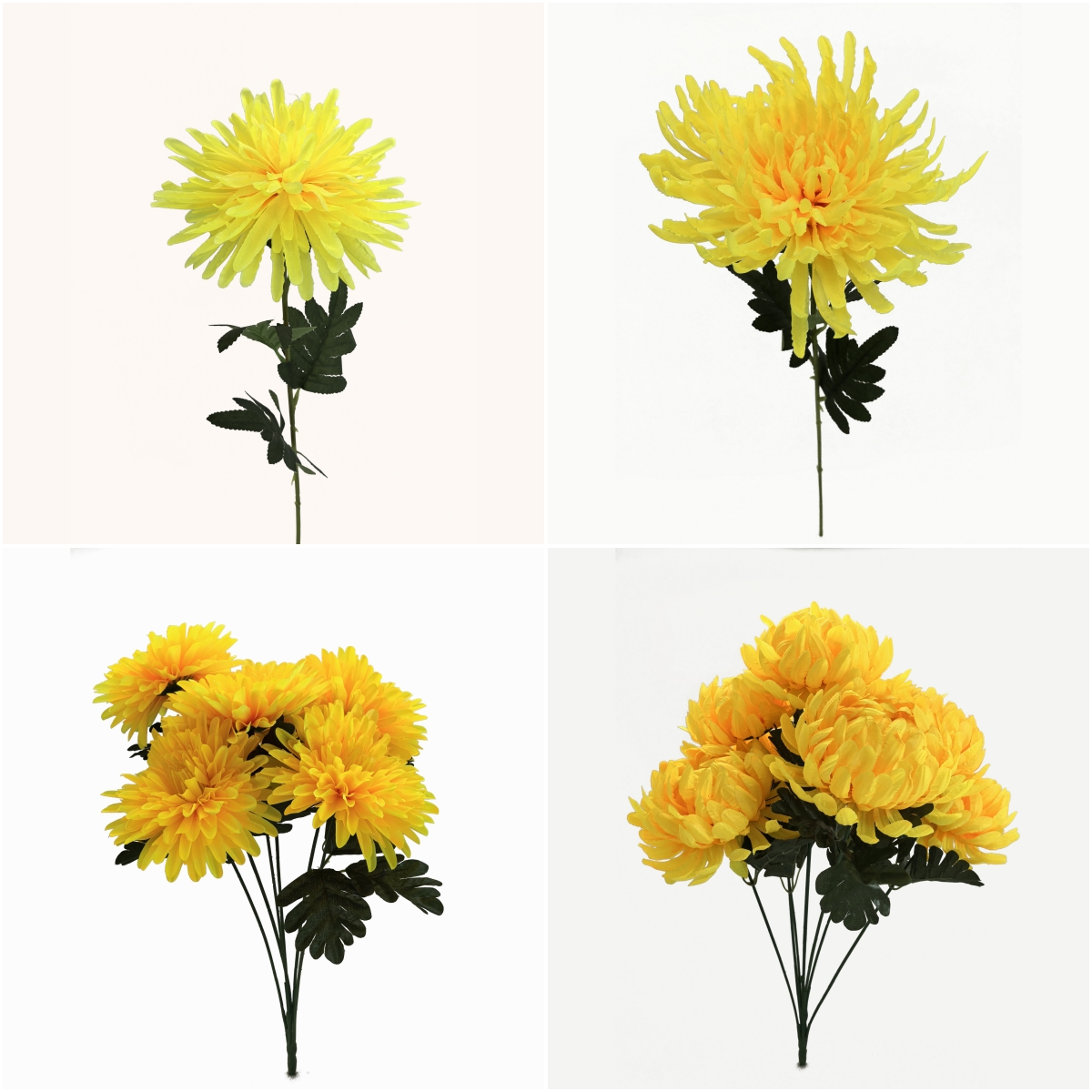 一支菊花一束菊花仿真清明思念菊