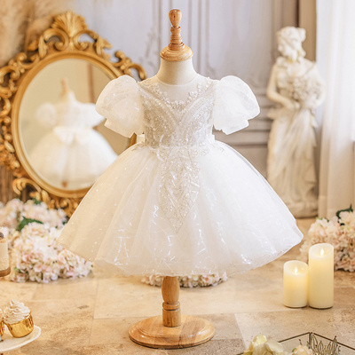 女童生日宴高定蓬蓬纱裙森系风