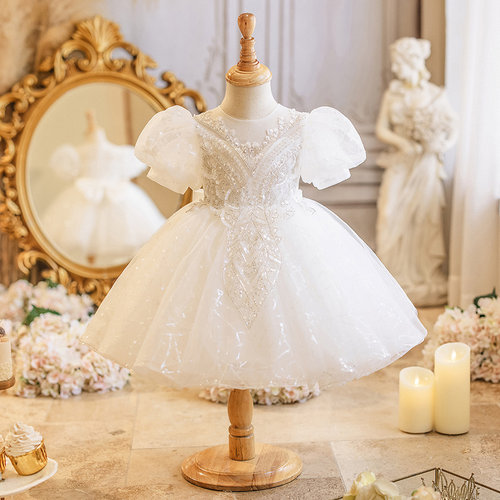 女童生日宴高定蓬蓬纱裙森系风