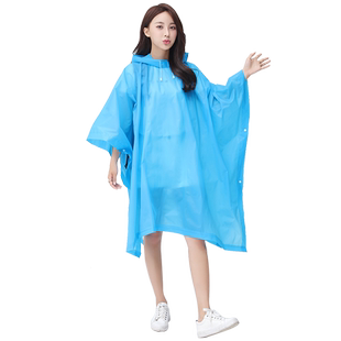 雨衣自行车山地单车一次性长款初中高中生全身防暴雨成人雨披户外