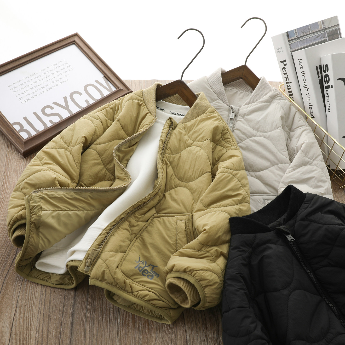 男童棉服外套冬季防风保暖加厚儿童休闲拼接大童拉链绗棉棒球服