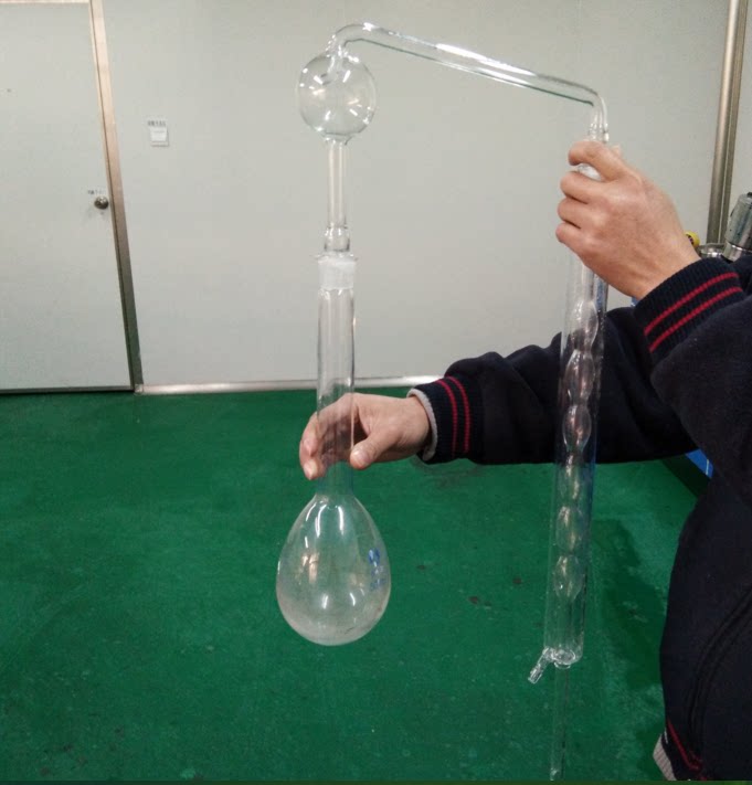 凯式直形常量定氮仪装置500ml 氨氮蒸馏装置 凯氏定氮仪