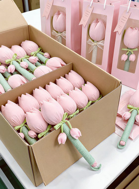 教师节礼物郁金香艾草锤送女老师