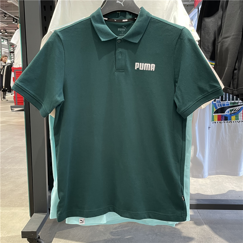 短袖Puma/彪马POLO衫刺绣纯棉