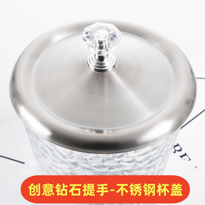 不锈钢水杯盖子马克杯盖圆形耐用