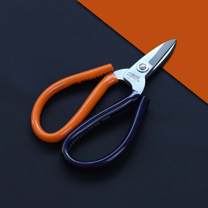 剪刀工业级多功能强力短嘴金银首饰五金电工铁皮高碳钢剪刀家用