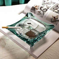 Квадратный, изумрудный, зеленый, 16.7см