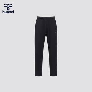 HUMMEL官方正品2025秋季新款男女户外休闲运动梭织直筒工装裤长裤