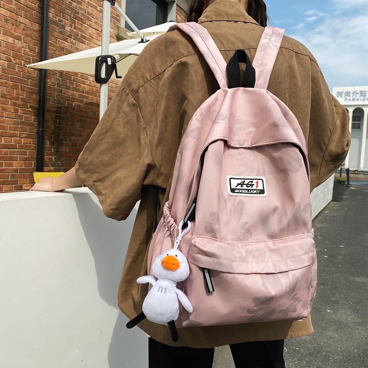 2025超火初中女生书包ins小众高中生韩版学院风中学生上课双肩包