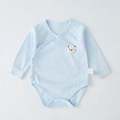 新生衣服连体长袖 婴儿包屁衣男女宝宝三角哈衣纯棉春秋包臀衣无骨