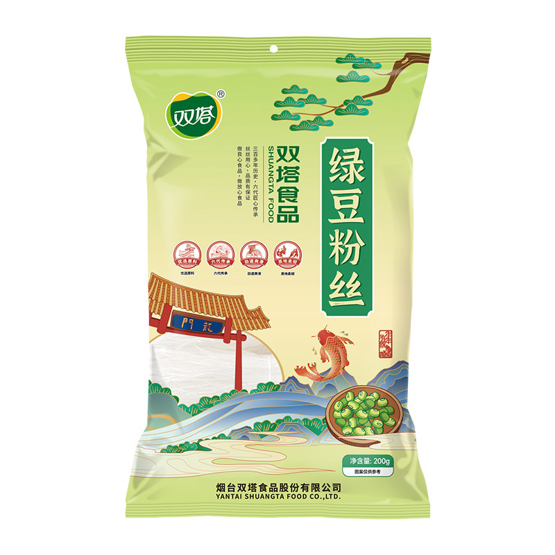 双塔绿豆粉丝花甲粉丝图片
