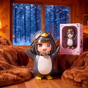 咕咕嘎嘎小企鹅管理员手办方舟终末地模型玩具创意动漫周边摆件