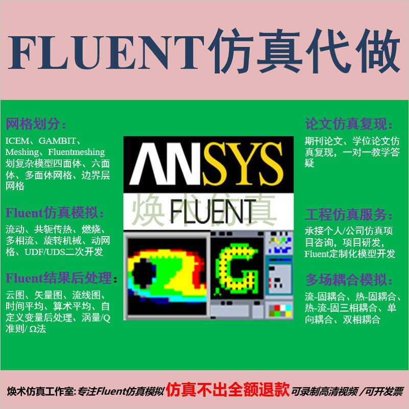 代做GAMBIT/ICEM/Meshing四面体/六面体/结构/非结构网格划分