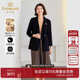 西装 3期免息 乔万尼羊毛大衣流行女2025新款 毛呢外套ET4B862