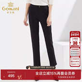乔万尼休闲直筒裤 显瘦百搭弹力轻薄透气商场同款 好看流行EI2F850