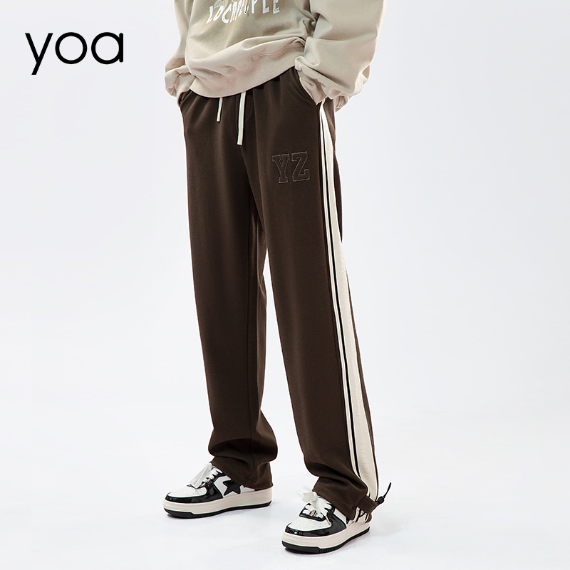 运动卫裤男女高街直筒裤男长裤