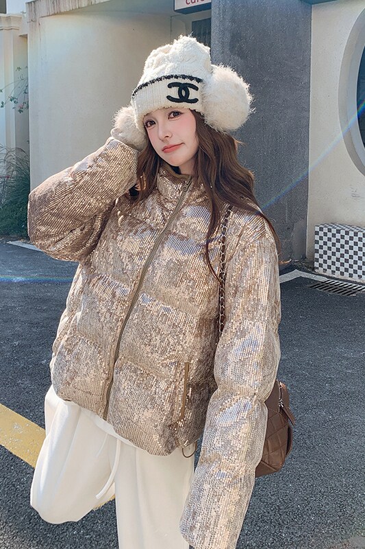新款大货已出BULING亮晶晶90羽绒服2C002A739P290K439,女装羽绒服,2C002