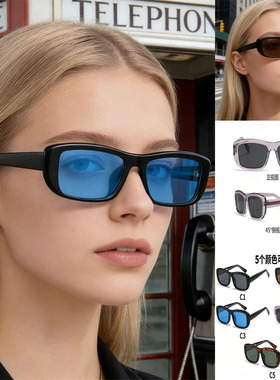 跨境女偏光防晒墨镜变色太阳镜