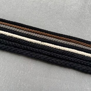 8mm八股彩色棉绳子手工编织绳裤带服装辅料diy材料包编制束口绳