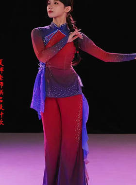 夏辉老师英雄赞歌舞蹈服装